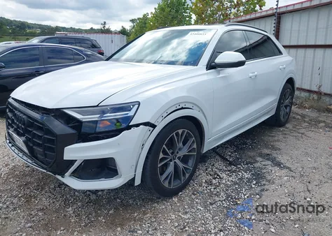 2022 Audi Q8 Premium 55 Tfsi Quattro Tiptronic z USA, uszkodzony, nr VIN WA1AVBF12ND033710